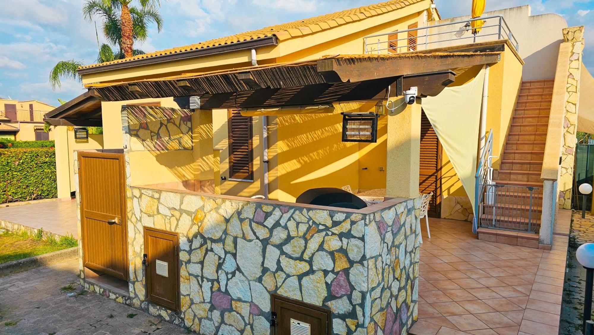 Villa Lumia Campofelice Di Roccella Esterno foto